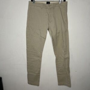 J Crew Slim-fit‎ tech pant Mens Size 30/32 Tan Khaki